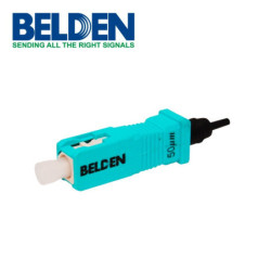 S1 Conector sc multimodo Belden 50/125um om3-4 color aqua
