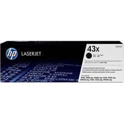 Tóner HP (C8543X) negro 43X para LaserJet 9000, alto rendimiento 38,000 pág.