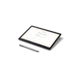 Tableta Microsoft Surface Go 4, 26.7cm (10.5"), 8 GB, 128 GB almacenamiento, Windows 11 pro, platino, quad-core (4 Core) n200, m