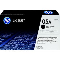 HP Tóner negro 05A, para LaserJet, para LJ P2035 y LJ P2055, Rend. aprox.: 2,300 pág.