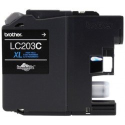 Brother LC203C cartucho de tinta Original Alto rendimiento (XL) Cian