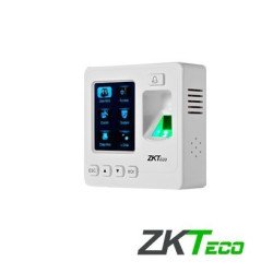 Lector biométrico ZKTeco con apertura de puerta, 1500 huellas, 80000 registros, tcpip, RS485, USB host