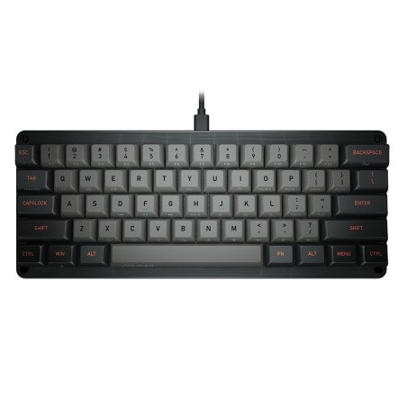 Teclado COUGAR Gaming PURI MINI, 60%, Alámbrico, USB, Interruptor mecánico, QWERTY, Negro