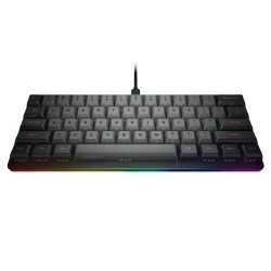 Teclado COUGAR Gaming PURI MINI, 60%, Alámbrico, USB, Interruptor mecánico, QWERTY, Negro