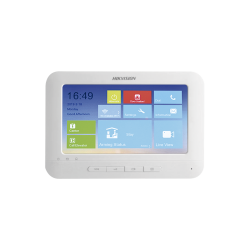 Monitor IP Touch Screen 7'' para Videoportero IP, Soporta P2P, WiFi, Vídeo en Vivo, Audio de Dos Vías, Apertura Remota, Llamadas