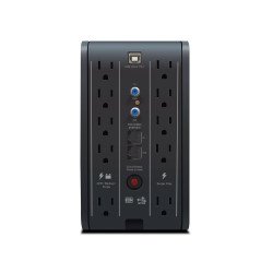 No break CDP inteligente 1500va, 900w, 10 contactos, pantalla LCD, braker, puerto USB, respaldo de ba