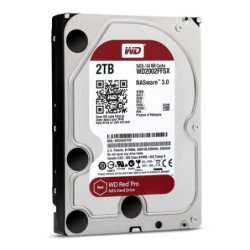 Disco duro interno WD Red Pro 3.5 2TB SATA3 6GB/s 64MB 7200rpm 24x7 hot plug para NAS 1-16 bahías