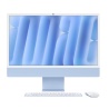 Computador Todo en Uno Apple iMac MWV33E/A, Apple M4, 16GB, 512GB SSD, 61cm (24") 4.5K, De Escritorio, Azul, Apple M4 Chip, 4480
