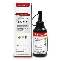 Tóner Pantum rk219 negro, rendimiento 1600 páginas, toner refill