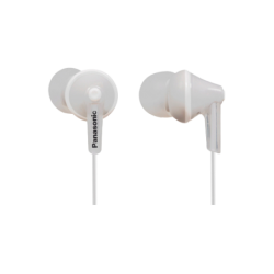 Audífonos tipo inserción (in-ear) Panasonic rp-hje125pp color blanco conector 3.5 mm