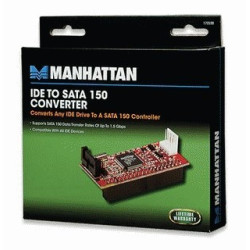 Convertidor Manhattan HDD IDE a tarjeta SATA150 v