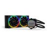 Enfriador Pure loop 2 fx 240 mm bw013 es la unidad de refrigeración por agua todo en uno silenciosa, con iluminación ARGB