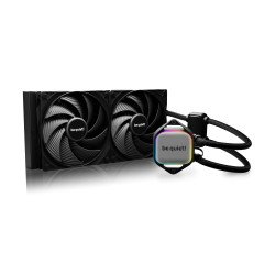 Enfriador Pure loop 2 FX 280 mm bw018 es una unidad de refrigeración por agua todo en uno silenciosa y de alto rendimiento, con