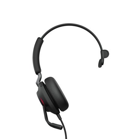 Diadema Jabra Evolve2 40 SE, Alámbrico, Llamadas/Música, 20 - 20000 Hz, 113 g, Auriculares, Negro