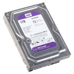 Disco duro interno WD Purple 3.5 1TB SATA3 6GB/s 64MB 24x7 para DVR y NVR de 1-8 bahías y 1-64 cámaras