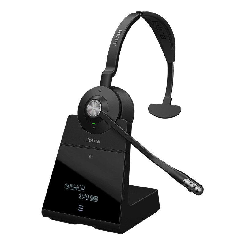 copia de Diadema Jabra Engage 65 SE, Inalámbrico, 40 - 16000 Hz, Oficina Centro de llamadas, 57 g, Auriculares, Negro