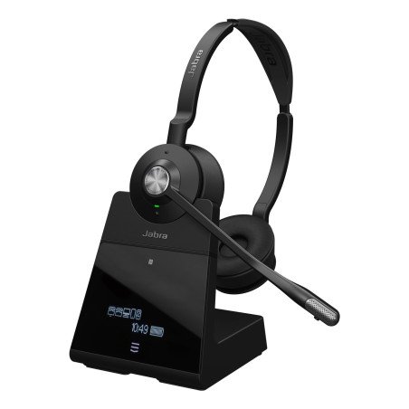 Diadema Jabra Engage 75 SE, Inalámbrico, 40 - 16000 Hz, Oficina/Centro de llamadas, 90 g, Auriculares, Negro