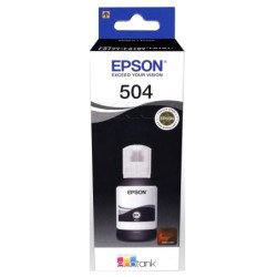 Cartucho Epson modelo T504 negro, para L4150, L4160, tinta de pigmento