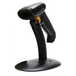 Lector de códigos de barra Ghia láser 1d con base, USB