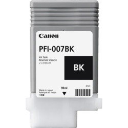 Tanque de tinta Canon PFI-007BK 90ml, compatible con imagePROGRAF 670E