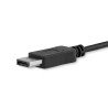 Cable Adaptador USB C a DisplayPort StarTech.com CDP2DPMM1MB - USB C, Color blanco
