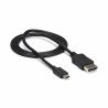Cable Adaptador USB C a DisplayPort StarTech.com CDP2DPMM1MB - USB C, Color blanco