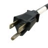 Cable de 1.8m de Extensión de Alimentación de Servicio Pesado, Cable Prolongador NEMA 5-15R a NEMA 5-15P, 15A 125V, 14AWG, UL, P