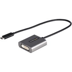 Adaptador USB C a DVI, Conversor de Video USB Tipo C a DVI-D, Compatible con Thunderbolt 3, Cable de Conexión de 30cm, 1 x 29-pi