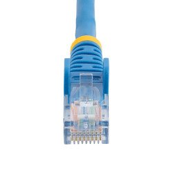Cable de 1m Azul de Red Fast Ethernet Cat5e RJ45 sin Enganche, Cable Patch Snagless, Extremo Secundario: 1 x RJ-45 Network, Male