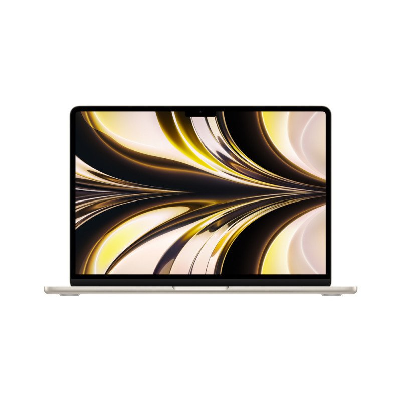 Portátil, Apple MacBook Air MC7W4E/A 34.5cm (13.6"), Apple M2, 16 GB, 256 GB SSD, Español Teclado, Starlight, Apple M2 Chip, 256
