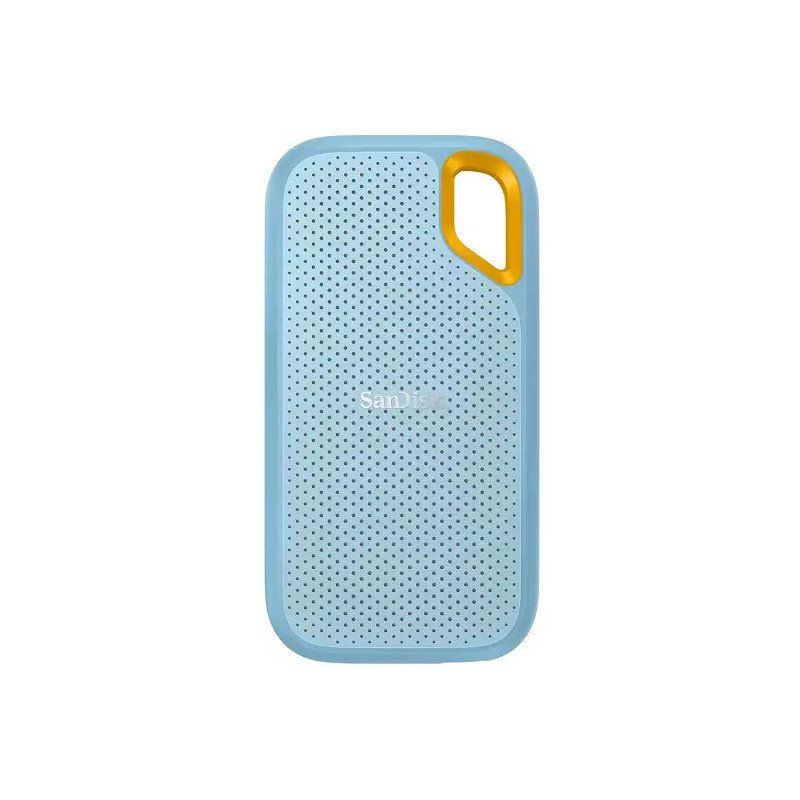 Unidad de estado sólido SSD externo SanDisk extreme portable 2tb 2.5 USB 3.2 velocidad de lect.1050 Mb/s escrit.1000mb/s uso rud