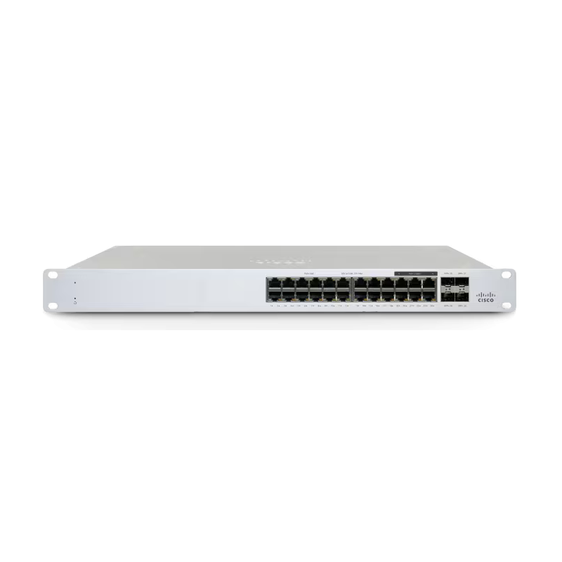 Meraki MS MS130-24P-HW 24 Puertos Gestionable Conmutador Ethernet, Gigabit Ethernet, 10/100/1000Base-T, 1000Base-X, 2 Capa compa