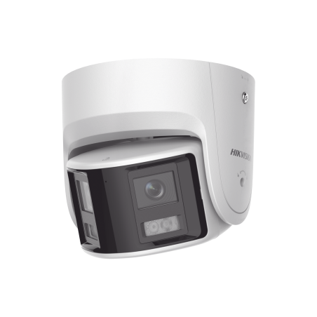 turret IP panorámica 4 megapíxel, 180°, imagen a color 24/7, Poe, WDR 130°, IP67, acusense, protección acti