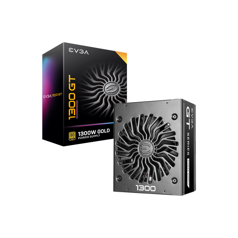 Fuente de Poder EVGA SuperNova 1300W GT 80 Plus Gold ATX 12V Full Modular 24 pin Fan 135mm Negro