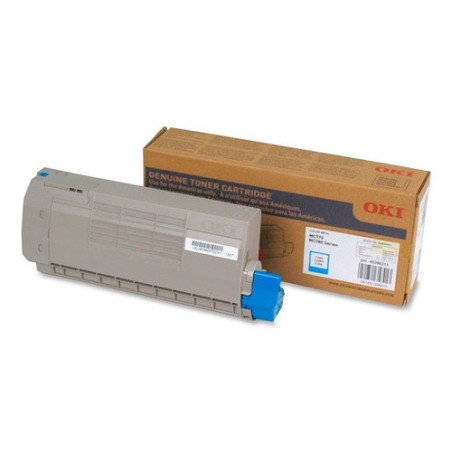 Tóner Okidata cian para mc780 de 11,500 páginas
