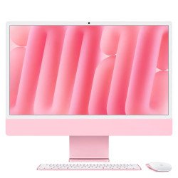 IMac 24in 4.5k m4 10 CPU and 10 GPU 16GB 256GB SSD pink