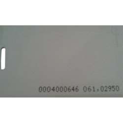 Paquete de 10 tarjetas ZK tipo ID, 1.88 mm de grosor, frecuencia 125khz, foliadas y perforadas, alcance hasta 80cm, compatible c