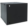 Gabinete 19 doble sección 15u 600mm prof flatpack