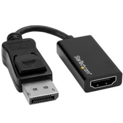 Adaptadores Conversor Displayport a HDMI StarTech.com DP2HD4K60S, Negro, DisplayPort, HDMI