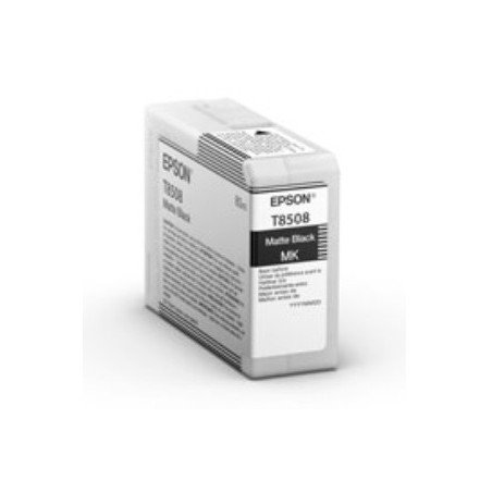 Tinta Epson SC-P800 80ml Color Negro Mate