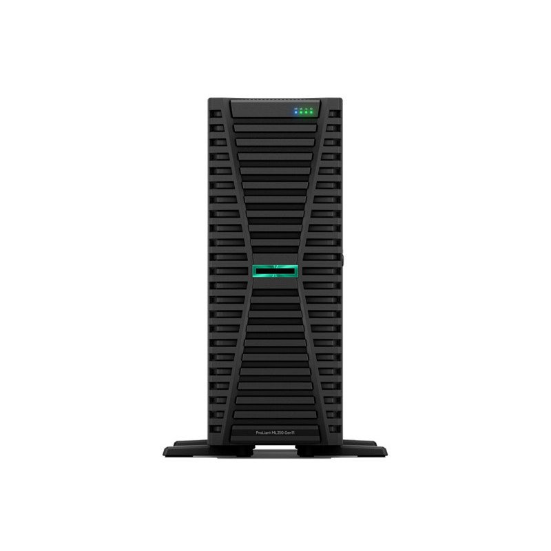 HPE Smart Choice ProLiant ML350 Gen11 4410Y 2 GHz 12c 1P 64 GB-R 8 SFF MR408i-o SSD 2x960GB y fuente redundante 2x800W LA