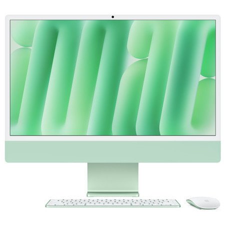 IMac 24in 4.5k m4 8 CPU and 8 GPU 16GB 256GB SSD green