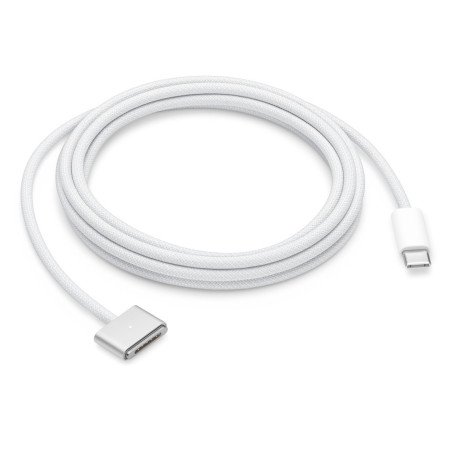 Apple 2m MagSafe 3/USB-C Cable de transferencia de datos, Cable for MacBook Air, MacBook Pro, MAC, Portátil, Plata