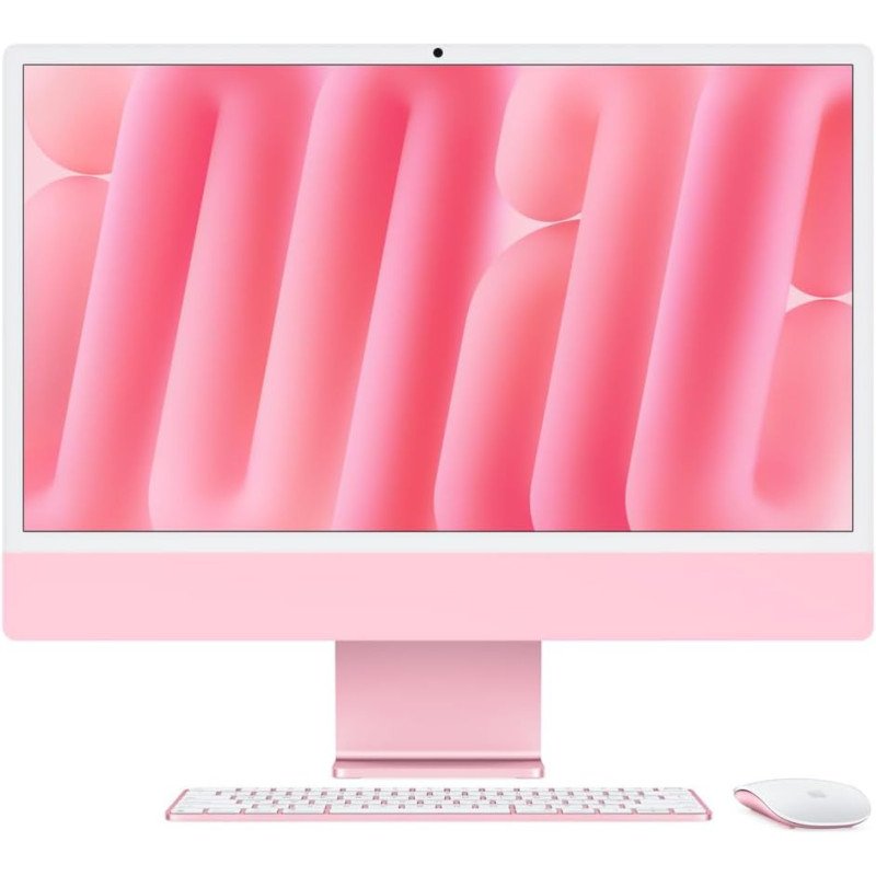 Computadora Todo en Uno Apple iMac MD2U4E/A, Apple M4, 24GB, 512GB SSD, 61cm (24") 4.5K, De Escritorio, Rosa, Apple M4 Chip, 448