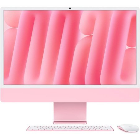 Computadora Todo en Uno Apple iMac MD2U4E/A, Apple M4, 24GB, 512GB SSD, 61cm (24") 4.5K, De Escritorio, Rosa, Apple M4 Chip, 448