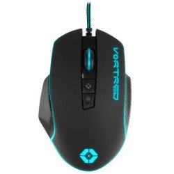 Mouse gaming Perfect Choice v-930143 - universal, negro, azul