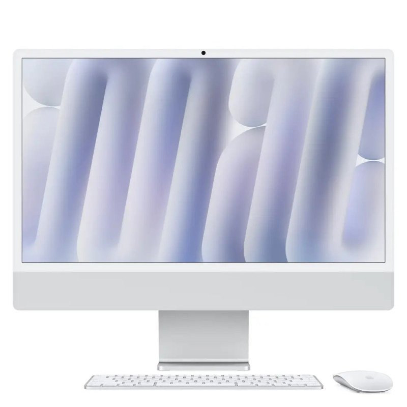 Computador Todo en Uno Apple iMac MD3H4E/A, Apple M4, 16GB, 256GB SSD, 61cm (24") 4.5K, De Escritorio, Plata, Apple M4 Chip, 448