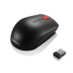 Mouse Inalámbrico 4Y50R20864 Lenovo - Negro, 3 botones, RF inalámbrico, Óptico