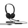 Diadema Jabra Evolve 10, Alámbrico, 20 - 20000 Hz, Oficina/Centro de llamadas, 123 g, Auriculares, Negro