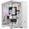Gabinete Corsair 2500X link , blanco , semitorre, microaTX-miTX, crist
